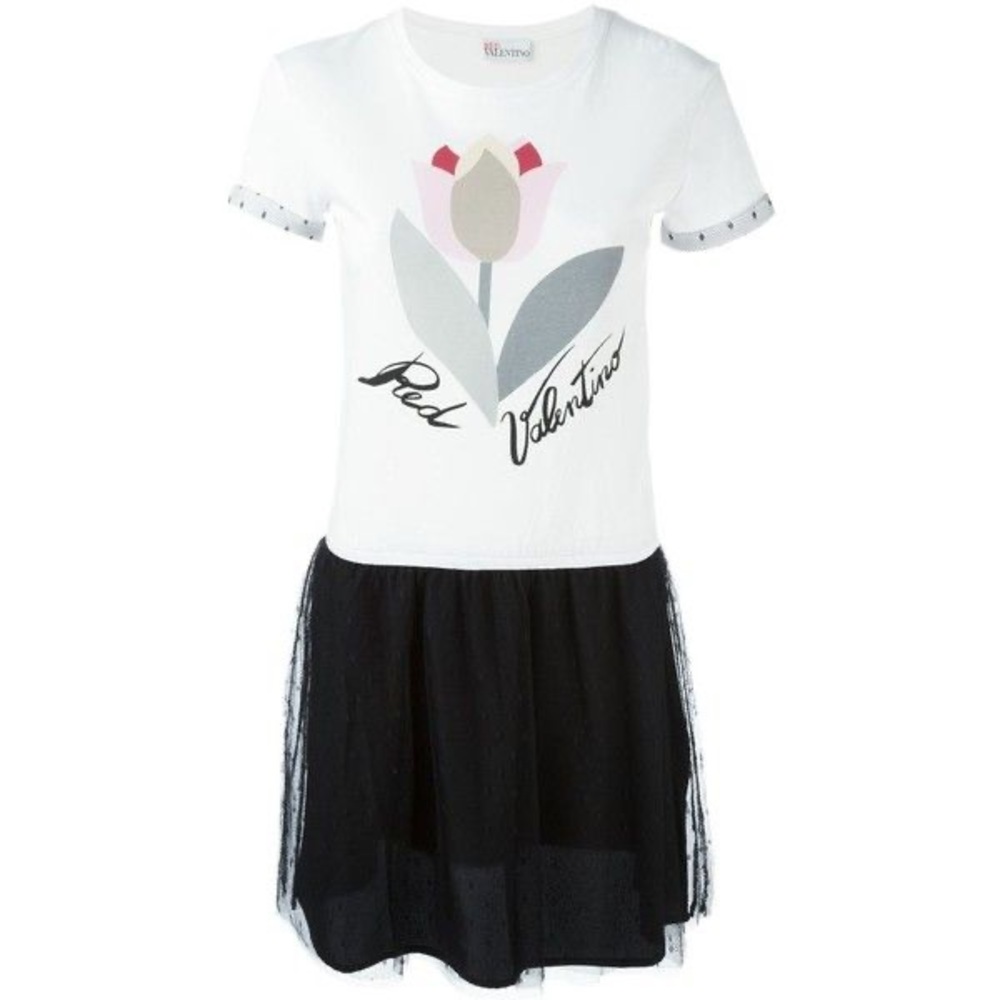 Rare! Red Valentino tulle skirt dress